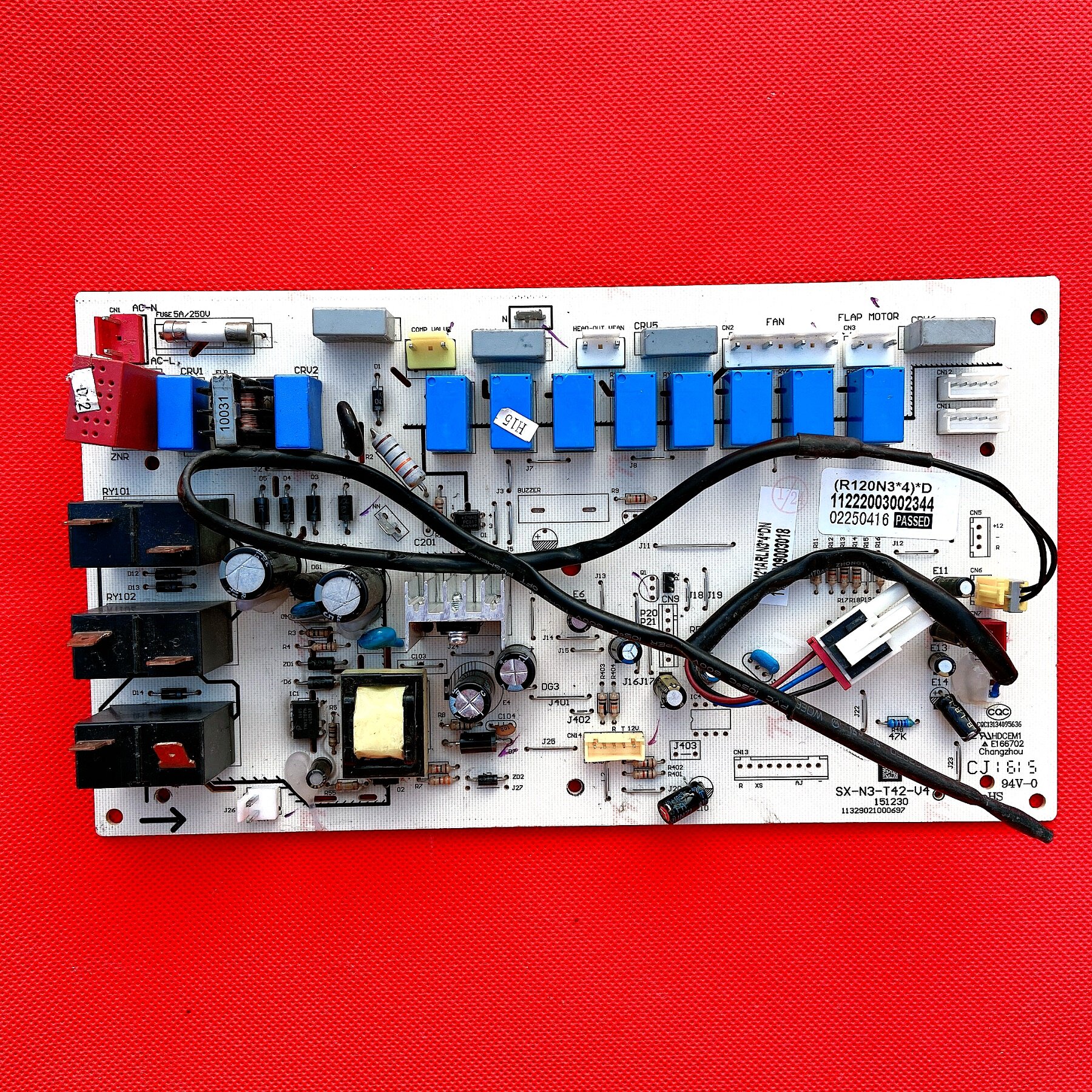 MBO Meibo air conditioning 5P wall-mounted air conditioning motherboard KFRD-120LW S350 internal machine motherboard controller circuit board