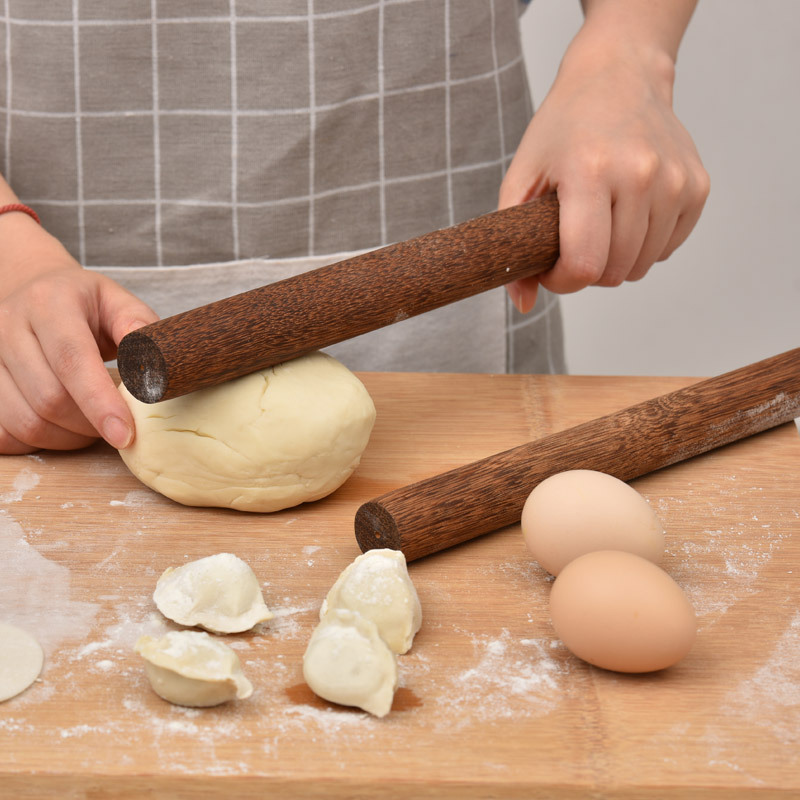 Chicken wing wood noodle stick artifact rolling skin dumpling skin special solid wood noodle stick rushing noodle stick household rod noodle stick