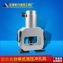 Aluminum Alloy Hydraulic Punching Machine Open Pore Machine Copper Aluminum Platoon Punching Machine Iron Plate Angle Steel Punching Machine Mother Row Machining