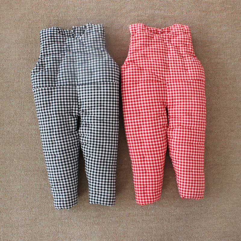 Baby Cotton Handmade Hug Bag Cotton Pants Plus Cotton Handmade Baby Open Crotch Holding Baby Bag Pants Kid Sashimi Cotton Pants