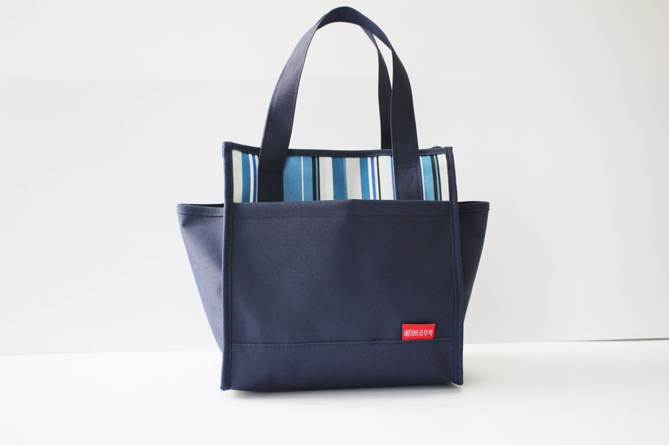 Túi vải Oxford nhỏ đơn giản Túi đựng xác 遛 ra đi túi tote còng tay túi ăn trưa bộ túi mẹ và bé