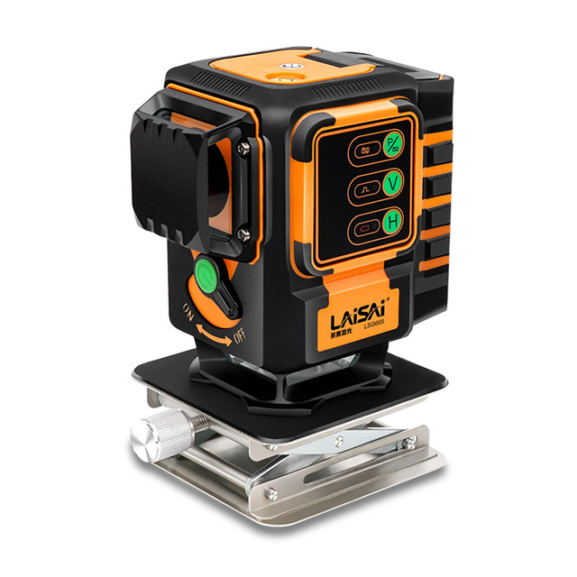 Laise infrared level green light 12-line wall-mounting instrument floor-mounting instrument wall-mounting integrated machine high-precision automatic wire drawing