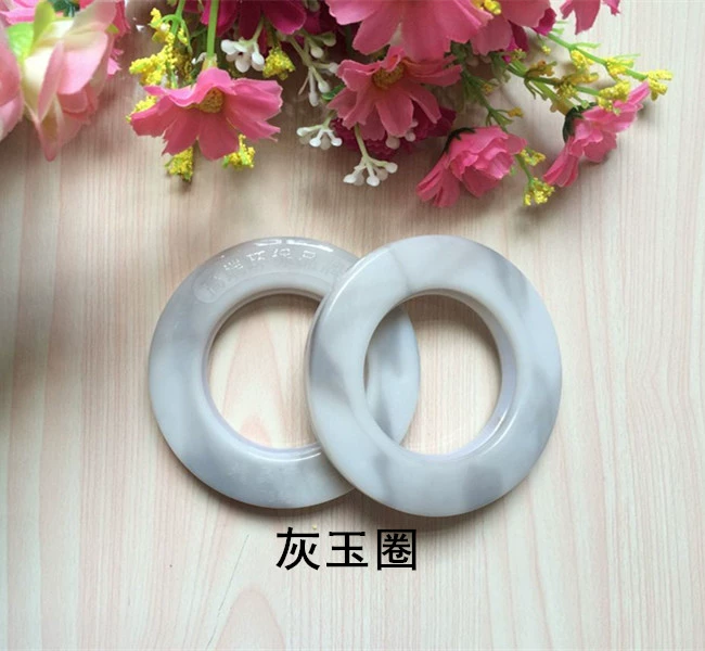 Mười năm bảo hành nhẫn rèm Màu Dòng nhẫn câm vòng La Mã vòng nano-Roman rèm khóa vòng miễn phí vận chuyển - Phụ kiện rèm cửa rèm khung giường ngủ