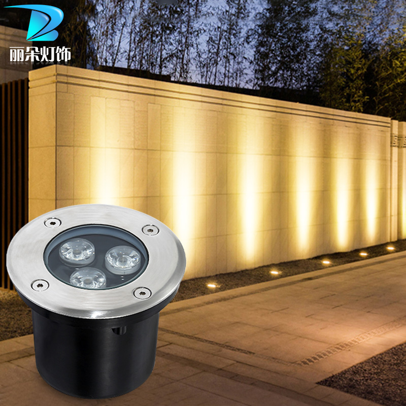 LED floor lamp embedded floor lamp outdoor waterproof ground lamp outdoor floor lamp courtyard lamp lamp