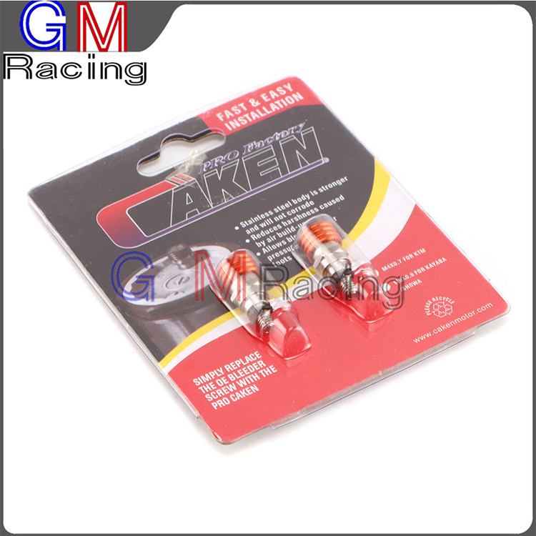 KTM SXF XCF EXCF XCF 250350400450 converted 4MM front shock deflation screw