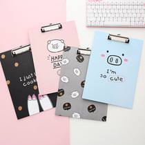 Japan and Korea cute plant page clip cartoon cute hipster folder sketching board writing pad