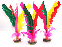 Big shuttlecock color goose feather big shuttlecock shuttlecock game special big flower shuttlecock bull tendon bottom China Shuttlecock Association designated competition