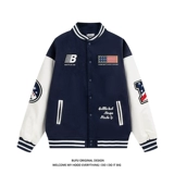 Бейсбольная форма для влюбленных, демисезонная куртка, этнический стиль, в американском стиле, с вышивкой