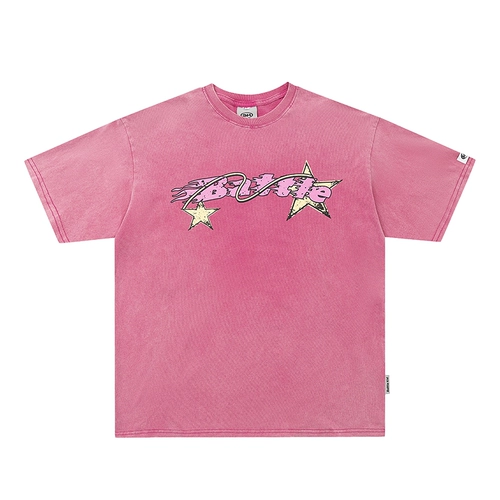 Летняя футболка с коротким рукавом для влюбленных, этнический стиль, в американском стиле