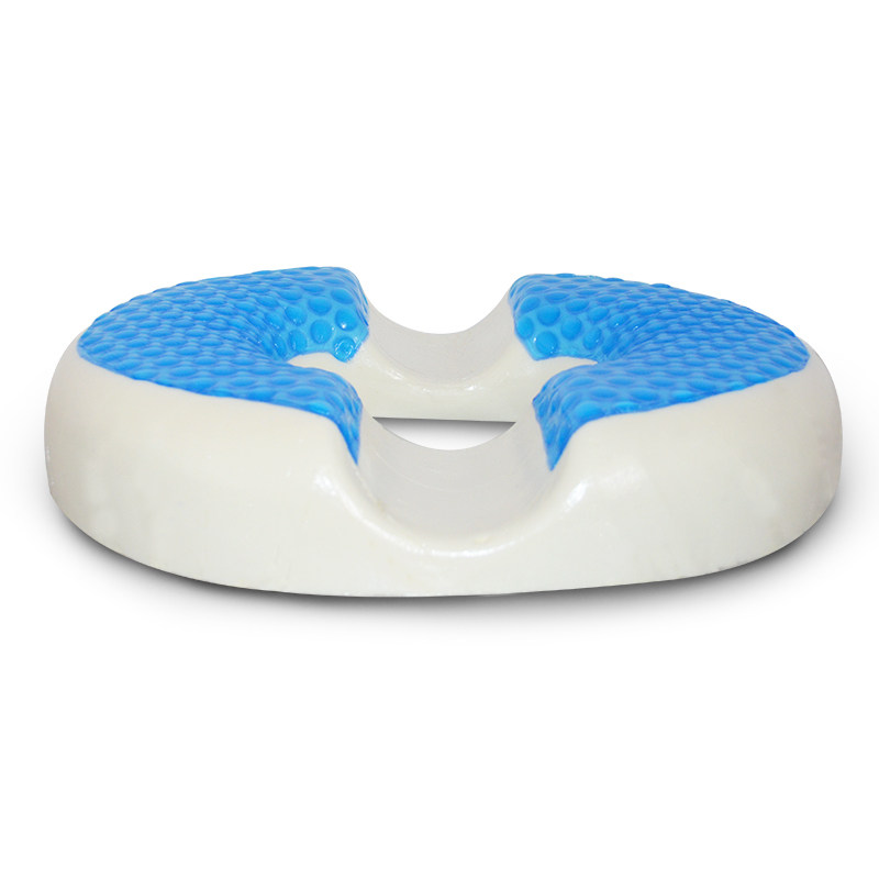 Cushion gel Summer cool hemorrhoids cushion pregnant woman rear end vertebral tailbone postpartum beauty and hip office hollow breathable seat for adults
