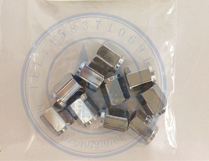 Gas path pipe joint nut M8 * 1 gas chromatograph fitting gas circuit pipe super-linked nut gas chromatography with accessories