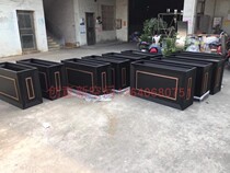 Outdoor Iron Art Metal Floral Box Sales Department Partition Stainless Steel Flower Groove Commercial Street Mobile Planting Pool Flower Beds Combine