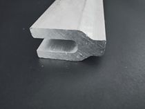 Aluminum alloy U type 63 5*34 Aluminum profile Aluminum pipe Aluminum bar