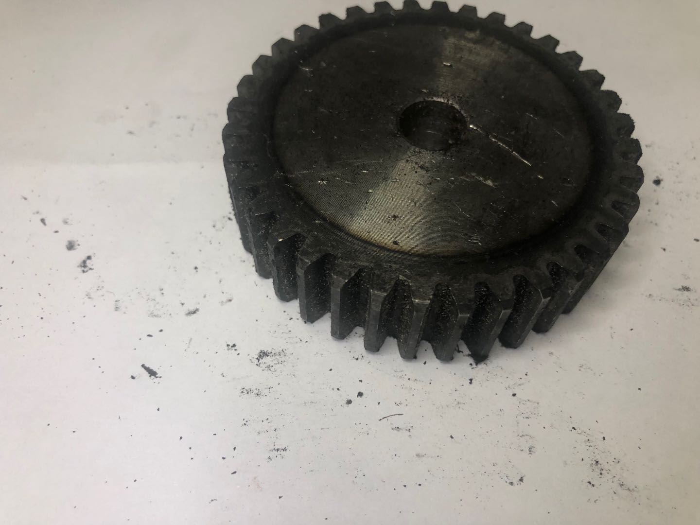 The gear straight gear cylinder gear 2 5 mode 36 tooth - 59 teeth thick 25 MM 45 steel gear