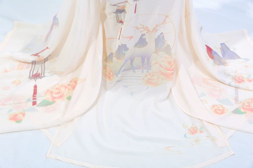Spot wei jinfeng hanfu крупная рубашка, женщины, носят тюль