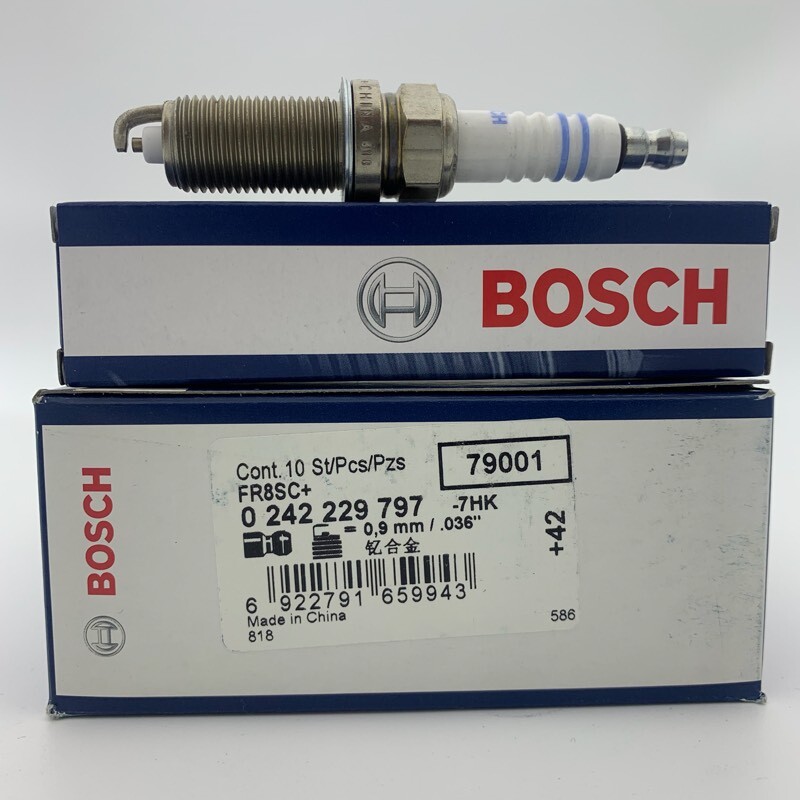 Bosch FR8SC 42 yttrium alloy spark plug Peugeot 307 Alice 308 Shiga C4L Triumph C5 Picasso