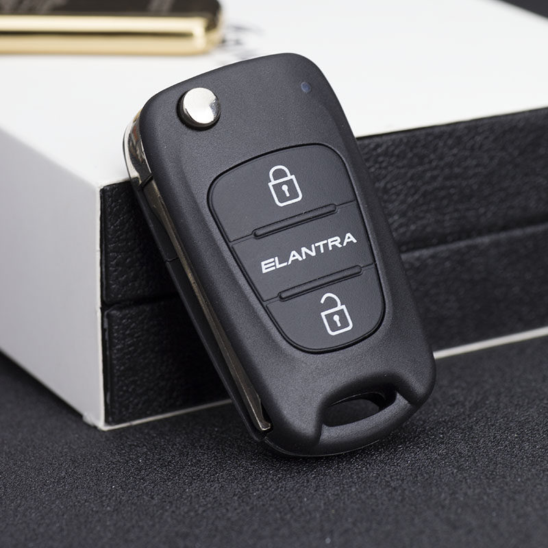 Hyundai Xinyuedong ix3035 car key Kia new lion running smart running Rena K2K5 folding remote control key shell