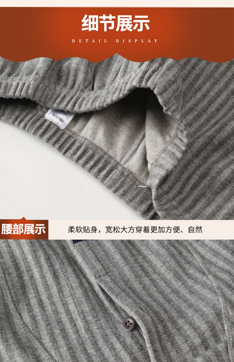 Kích thước lớn cộng với phân bón để tăng đàn ông và phụ nữ quần cotton dài chủ yếu quần mỏng phần ấm quần chải đầu gối dày quần dài quần cotton quần áo giữ nhiệt nam