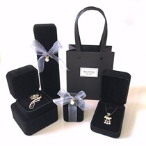 Necklace gift box high - grade fine bracelet ear ring ring for girlfriend small packaging jewelry exquisite 06