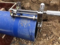 PE natural gas and water pipe rotating scraper scrapes off oxide layer electric fusion welding machine accessories