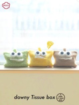C-Queen MSS Big Eyed Cartoon Plush Paper Box Home Goods Tissue Box Living Room Bedroom Paper Box