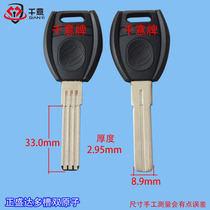 Thousand-meaning brand Zhengshengda multi-slot flat atomic key embryo mold