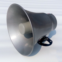 True beauty 8 Euro 5W horn speaker car 5 Watt tweeter propaganda horn aluminum alloy shell