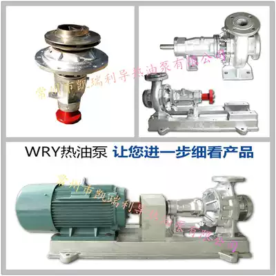wry125-100-250 55kw circulating thermal oil pump High temperature pump flow 200msup3 h@Head 60m