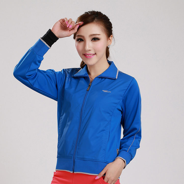 Jacket for Women, Sporty, Spring and Autumn, South Korean Style, Casual Top, Loose Outerwear, Zip-Up Cardigan, Turn-Down Collar, Middle-Aged and Elderly Mom's Clothing