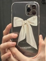 New products send limited stickers StyleInspo series iPhone13 original bow phone case all-inclusive fine hole