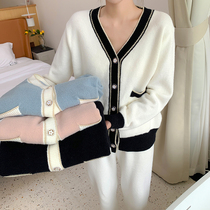 Strange uncle (no hair soft home clothing suit) autumn and winter can wear thick warm and velvet pajamas female