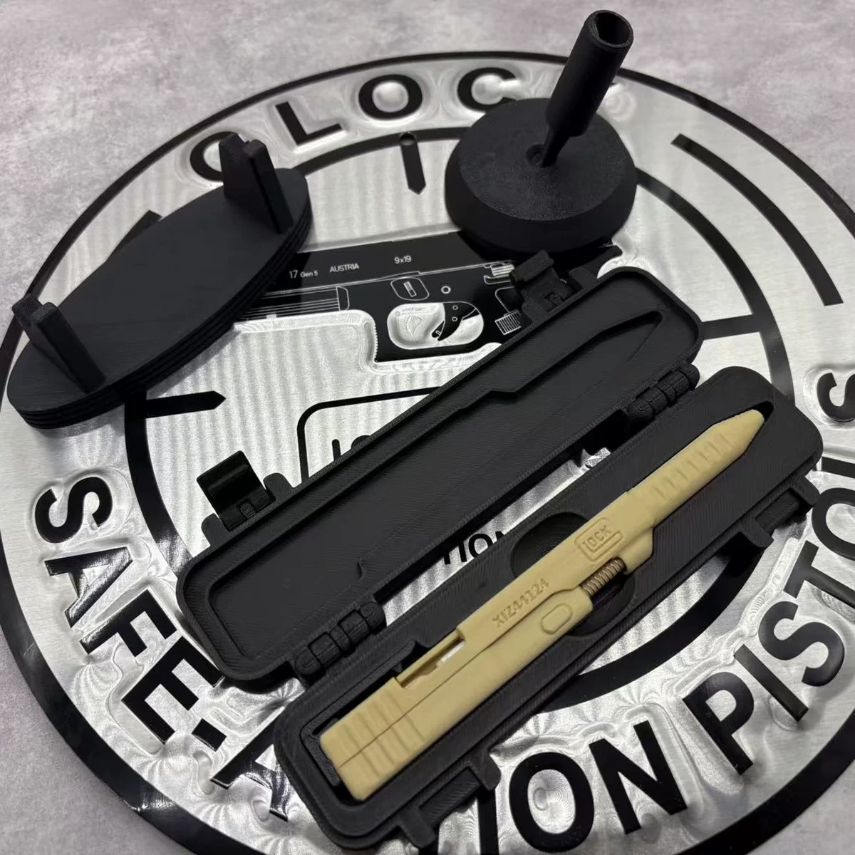 Американский Matheson GLOCK Glock тактический набор ручек для 3D-печати, корпус, шариковая ручка, можно писать