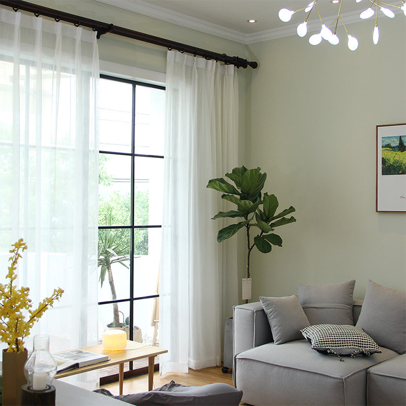 Sevres Severler Simply Modern Japanese Style Nordic Curtain Customized Pure Curtain Version Clothing