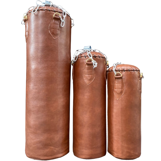 Guangzhou Xiangpai genuine leather sandbag first layer yellow cowhide