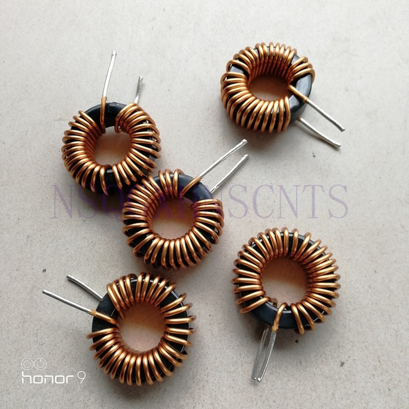 Zvs Induction Heating Inductor Coil Outer Diameter 40mm 100uH Iron Silicon Alumi