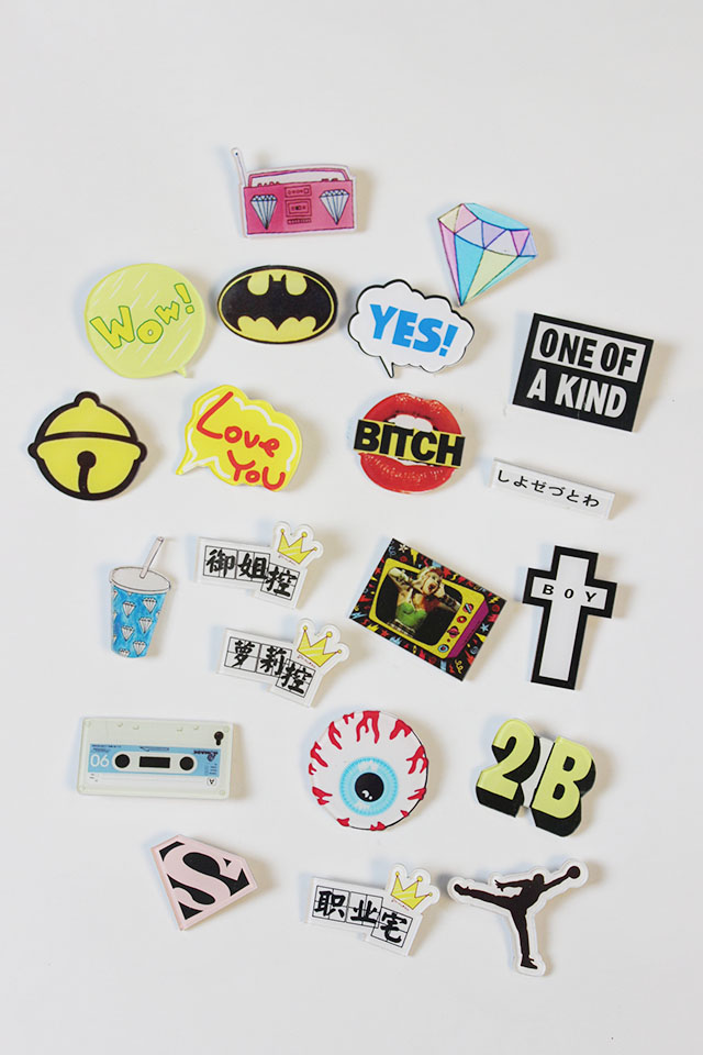 Broche femme en plexiglas - Ref 1179135 Image 5