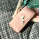 Phim hoạt hình Nhật Bản nhỏ xinh dễ thương kỳ lân dài ví Harajuku mềm em gái sinh viên ví cầm tay ví da