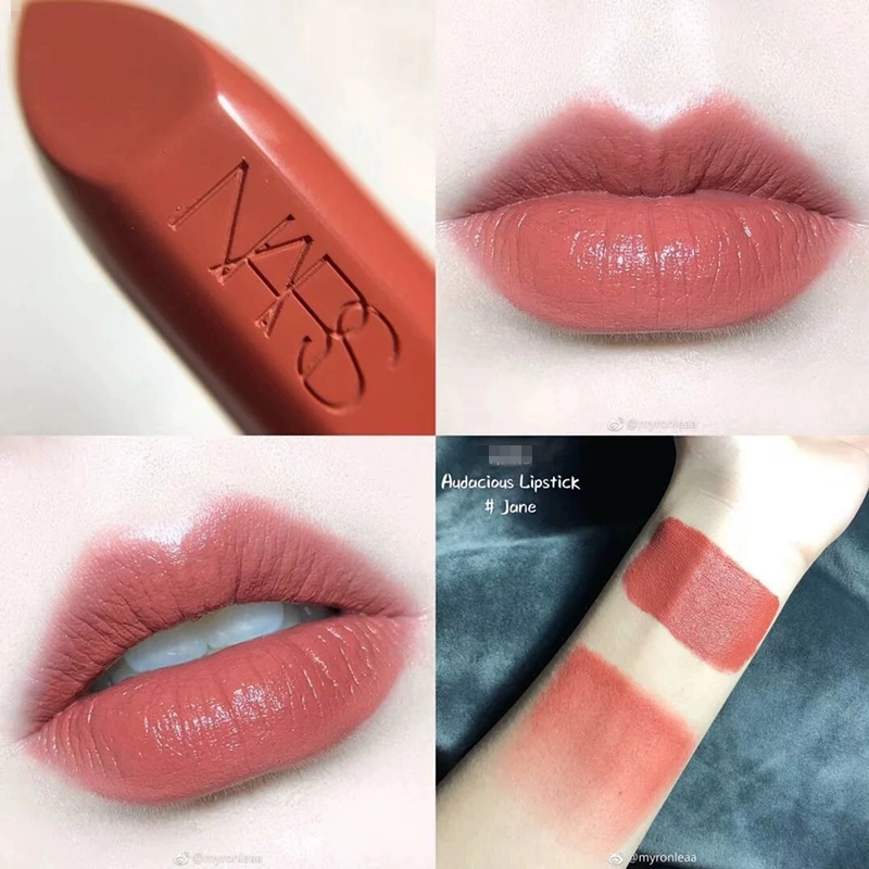 Spot NARS Nass muốn khiêu khích một thỏi son lửa Phiên bản giới hạn ống vàng Anita Mona Louise Jane - Son môi bảng màu son bbia kem nắp xanh