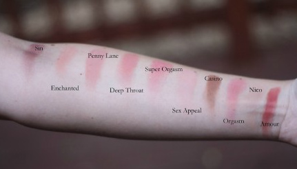 Spot NARS chính hãng Blush Rouge Orgasm / Desire / Deep Orgasm / Desire / Deep Th họng / Taj Mahal má hồng dạng nước