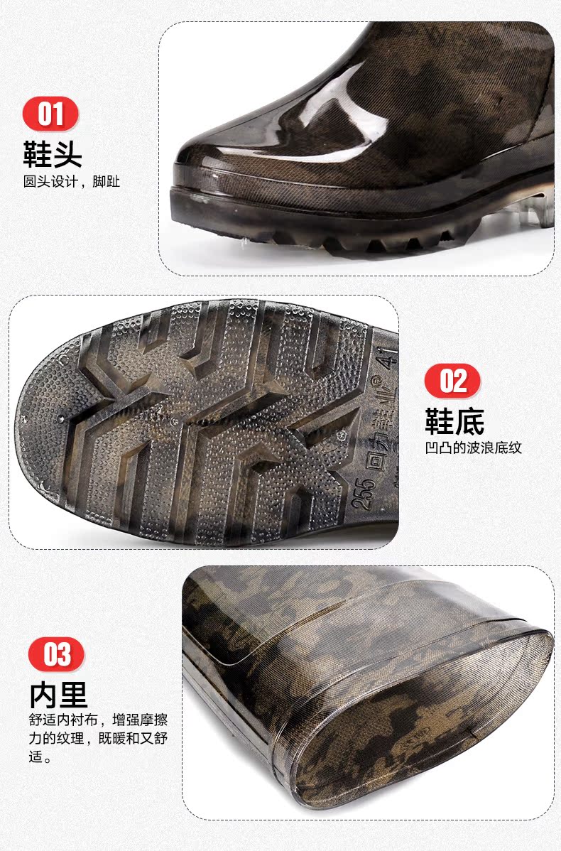 Chaussures - bottes caoutchouc homme WARRIOR - Ref 971547 Image 22