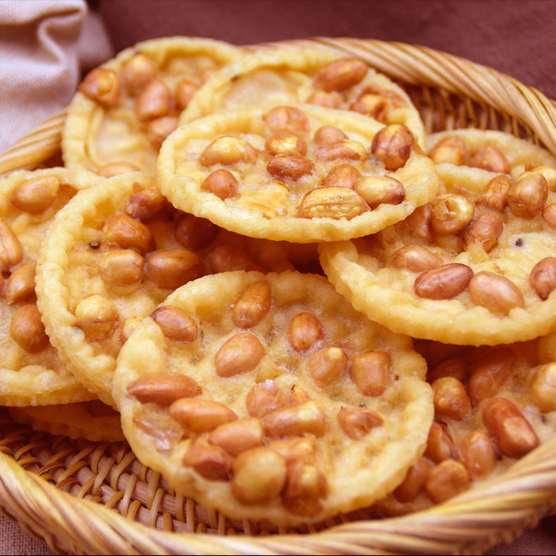 Jiangxi Specialty Snacks: Moon Ba Ba, Dou Ba Zi, Ganzhou Peanut Ba, Gan Nan Hakka Bean Cake, Fried Crispy Rice Crackers