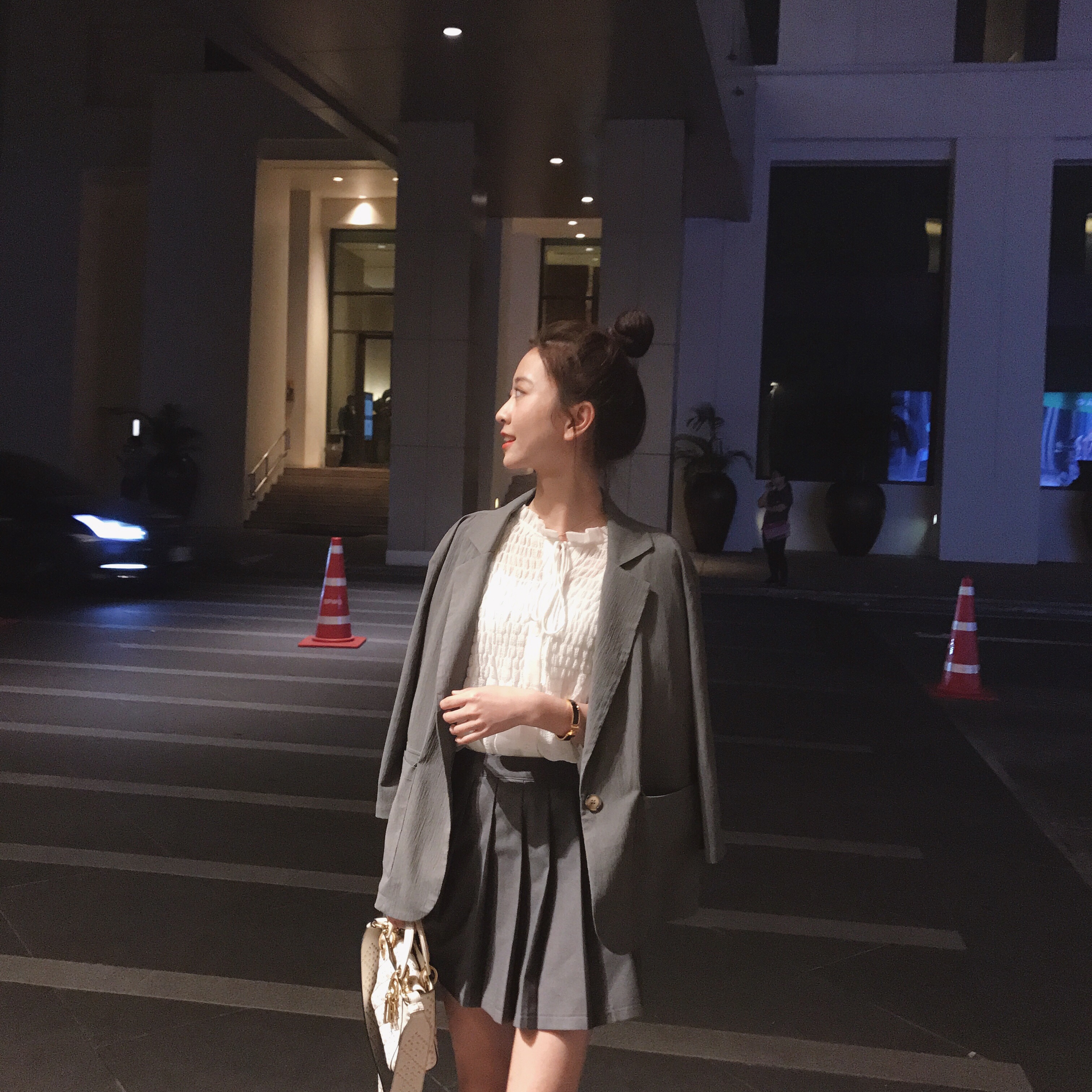 Thịt thành phẩm ROUWANBABY180323 mới 2018 xuân hè sinh viên Hàn Quốc bf Harajuku áo khoác lửng nữ shop quần áo nữ gần đây