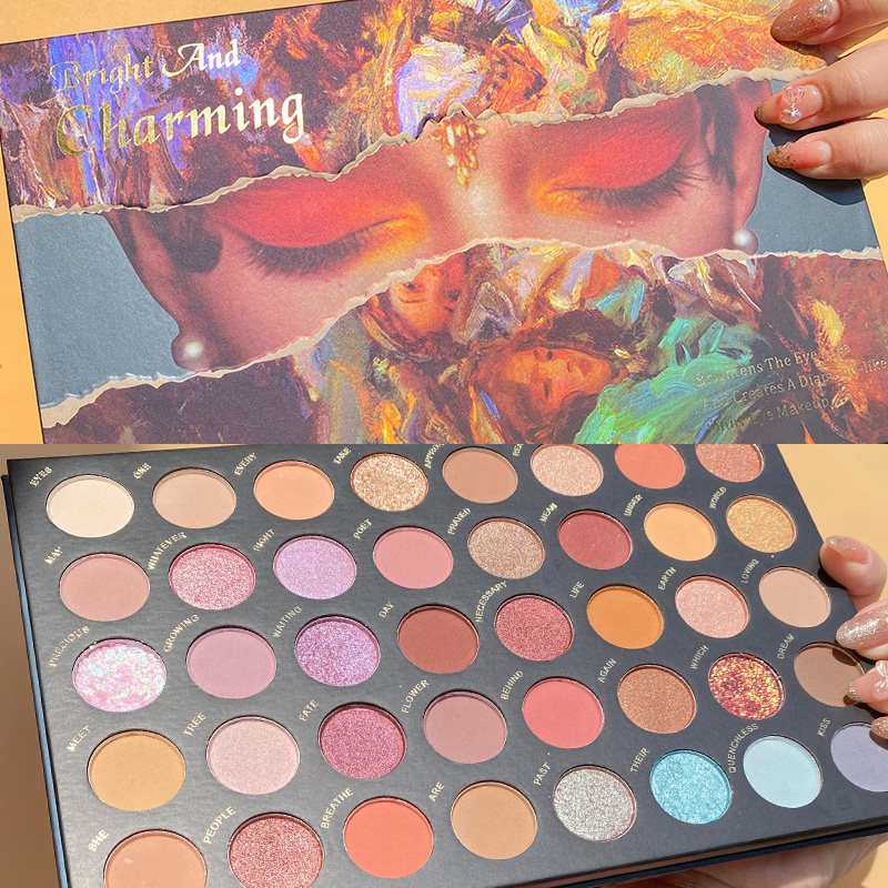 2020 New novo eye shadow disc ins superfire Affordable Flash Powder Pearly Waterproof Niche Brand Broad