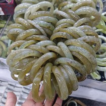 Natural Xiu Jade Gold Aquatic Plant Bracelet Jade Bracelet Xinjiang Large Aquatic Plant