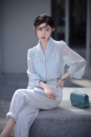 Мятная рубашка