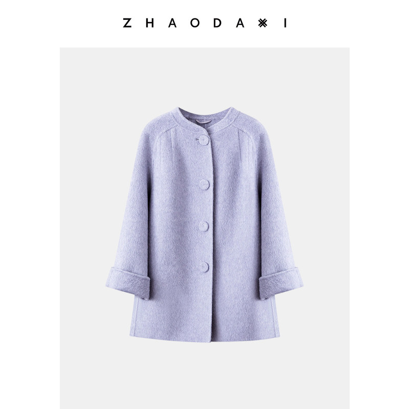 [in Stock] Goddess Series - Coat |   Micro Cape-Style Stand-Collar Jacket