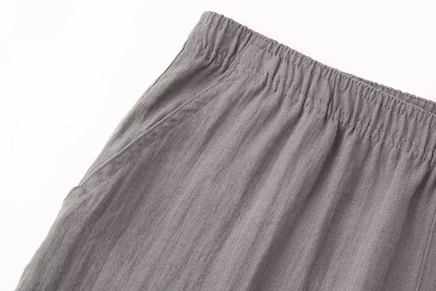 Стильные костюмы kaslead 新款 女装 欧美风双襟和服式外衣休闲裤 5427743 5427431