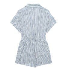 Боди/брюки kaslead 新款 女装 欧美风亚麻混纺衬衫款式短连体裤 7826518