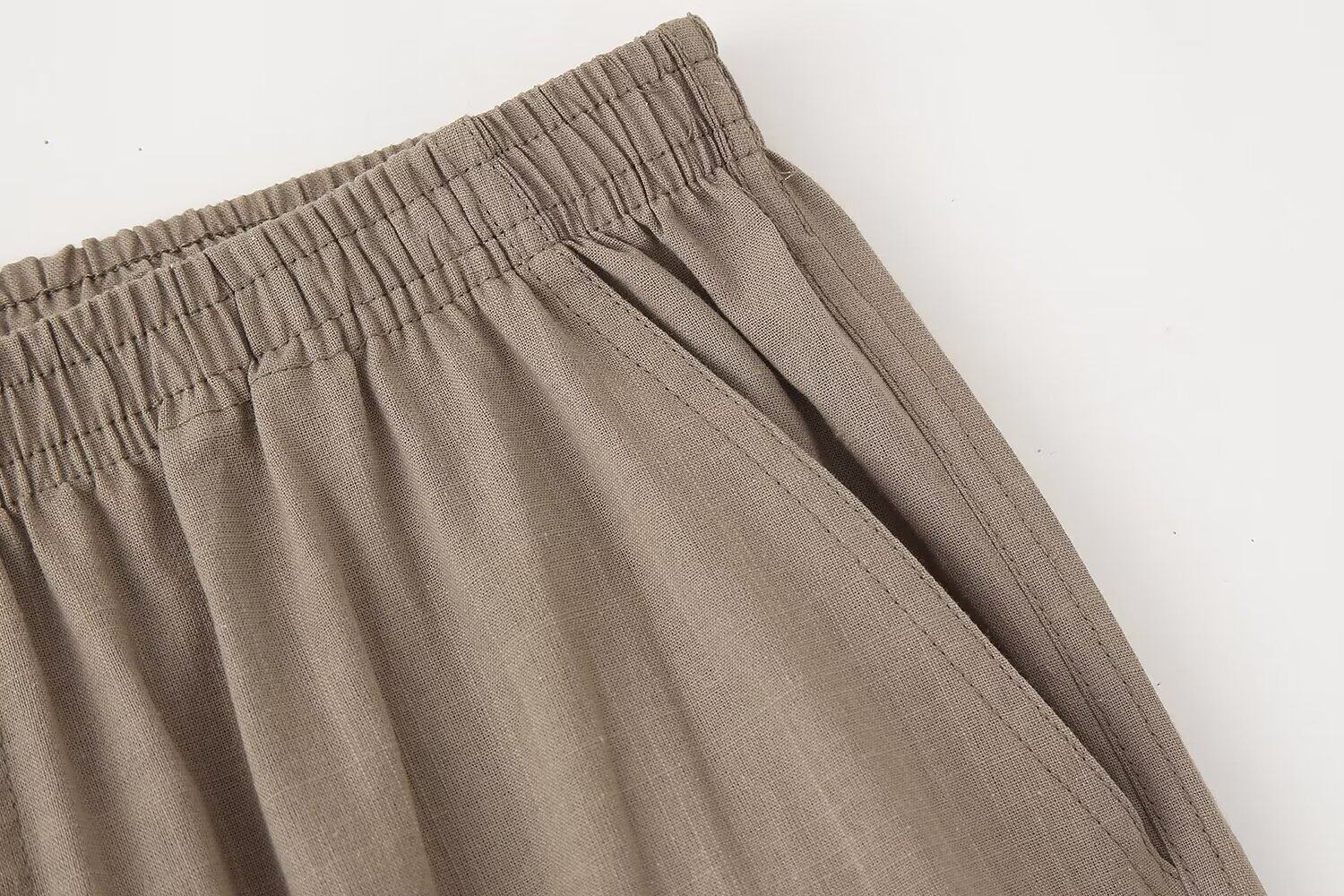 Стильные костюмы kaslead 新款 女装 欧美风双襟和服式外衣休闲裤 5427743 5427431