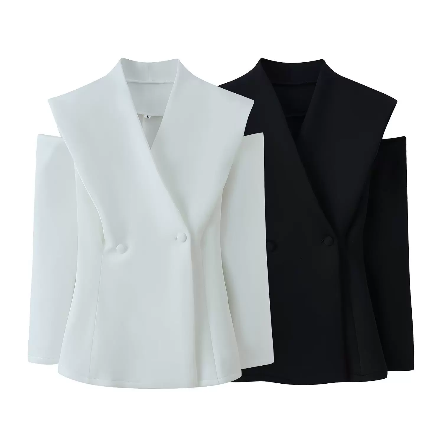 Модный дизайн длинный рукав, костюм, европейский стиль, тренд сезона, Slim fit